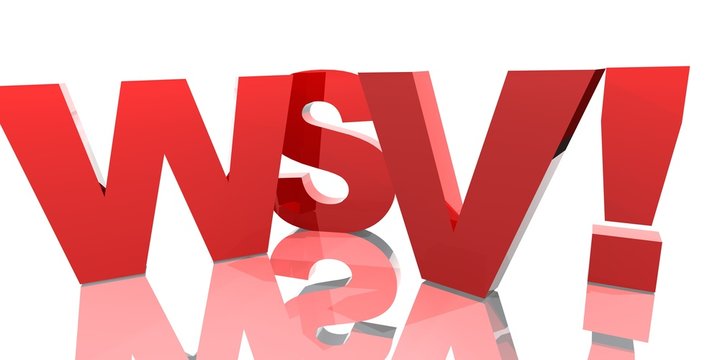 3D Buchstaben - WSV