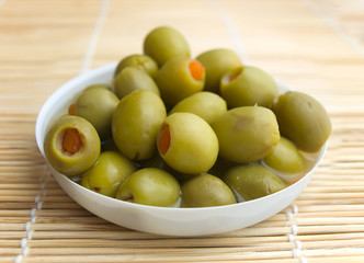 green olives