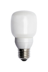 Energy saving bulb. Isolated image.