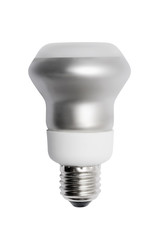 Energy saving bulb. Isolated image.