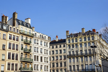 Fototapeta na wymiar Old european buildings