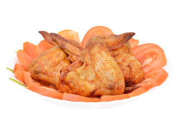Marinated chicken wings