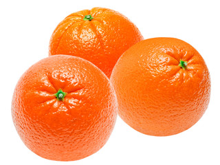 orange isolated on white background