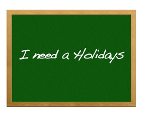 Fototapeta premium Holidays.