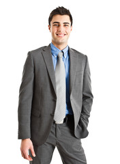 Handsome businessman