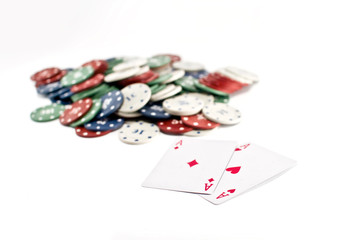 Cards and chips