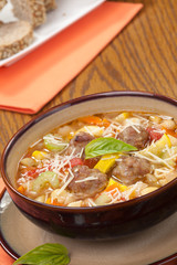 Italian Meatball Soup