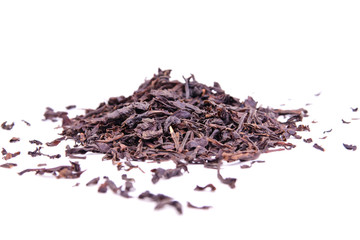 dry black tea