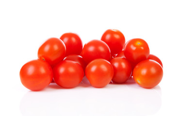 Pile of cherry tomatoes