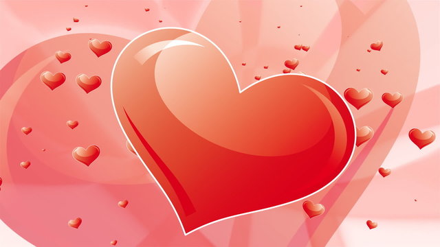 Valentine Hearts Red_HD loop 61