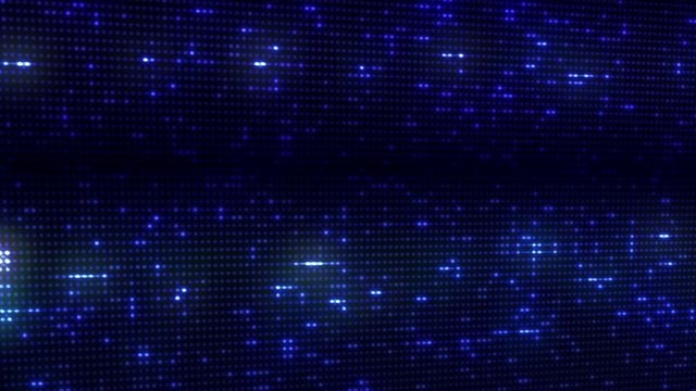 Blue LED Lights Background_HD Loop 133