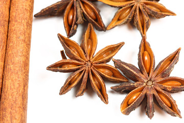 Star anise macro