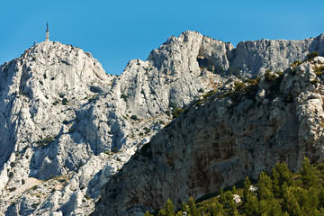 Saint Victoire mountain near Aix en Provence