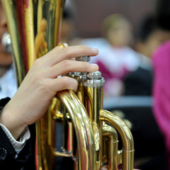 trumpet player