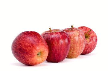 Fototapeta na wymiar Four apples