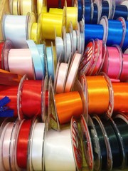 Bands for needlework in a scala of colors