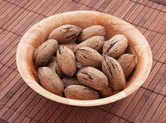 Pecan nuts.