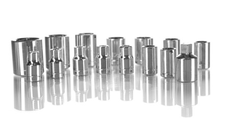 Different nozzles isolated on white