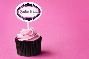 Bake sale cupcake