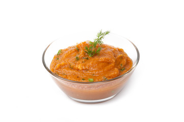 marrow paste isolated on white