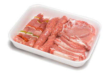 Carne di maiale per barbecue, take away