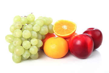 Fresh various fruits