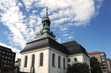 Fototapeta premium Nykirken, New Church in Bergen, Norway