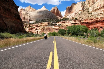 Tuinposter Riding Capitol Reef © mikesch112