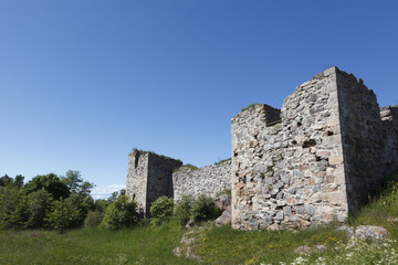 Fototapeta na wymiar Brahehus ruin