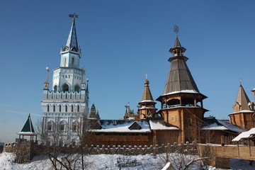 Russia, Moscow. Kremlin in Izmailovo.