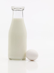 Milk and eggs