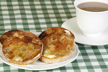 toasted muffins