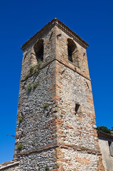 Fototapeta na wymiar Civic tower. Montebello. Emilia-Romania. Włochy.