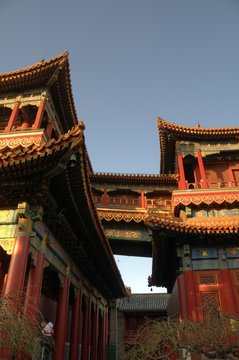 Lama Yonghegong Temple in Beijing - China
