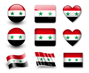 The Syria flag