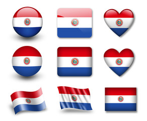 The Paraguayan flag