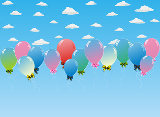 Obraz premium colorful balloons