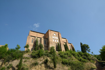 Fototapeta na wymiar San Domenico (Siena)