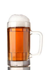 beer mug isolated on white