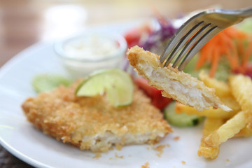 Fish and chips