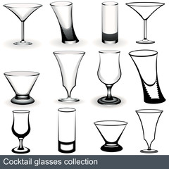 Cocktail glasses