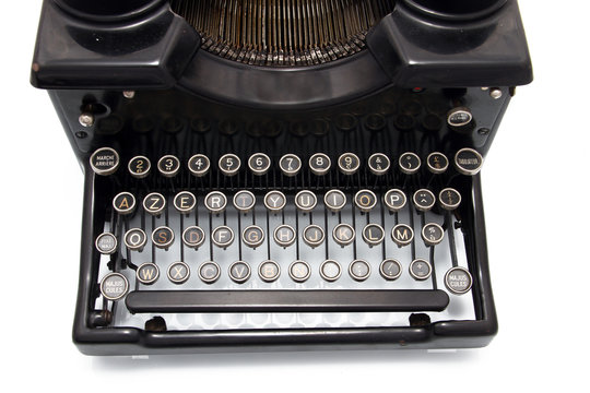 Vieille machine &agrave; &eacute;crire