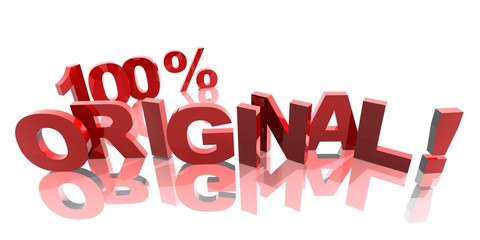 3D Buchstaben - 100 % ORIGINAL