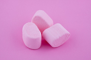 pink marshmallows