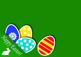 Greeting card for Easter