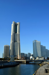 Fototapeta na wymiar Yokohama landscape
