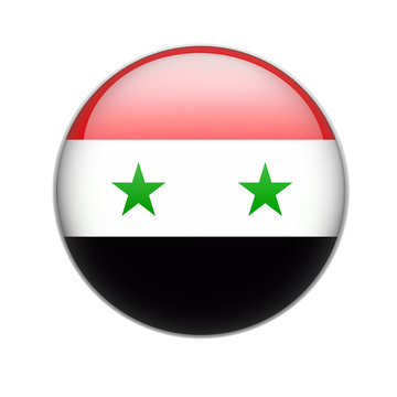 syria, flag button