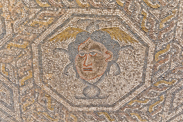 Dyonysus and the Four Seasons house at Volubilis, Morocco