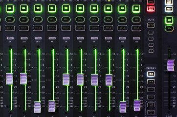 Sound Mixer System with Light