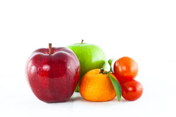 mix fruit isolated